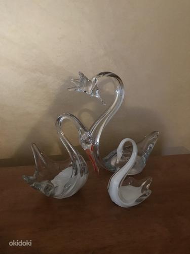 Tarbeklaas стеклянные лебеди (фото #2)