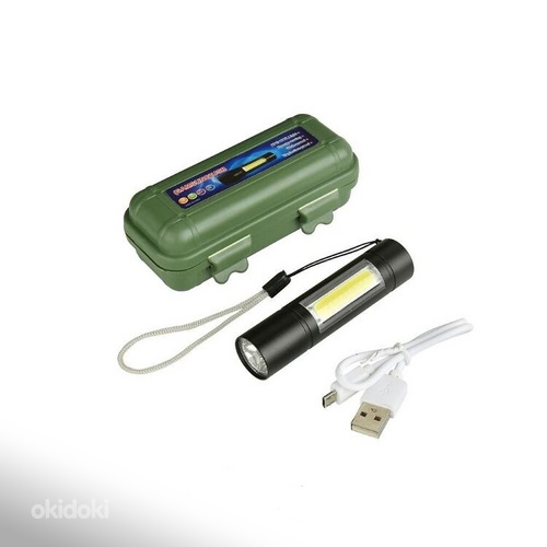Портативный XPE + COB LED мини-фонарик НОВЫЙ