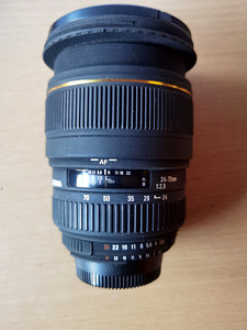 Sigma 24-70 2.8 mm Nikonile (4 foto / 4)