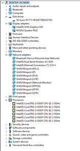 Lenovo M720Q Tiny i5 8500T-6C 1TB SSD Nvidia P620 16GB RAM (4 foto / 6)