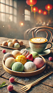 Teemant mosaiik “Capuccino Mochiga” (2 foto / 2)