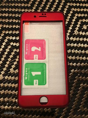 Красный чехол для iPhone 7, 8 plus (фото #1)