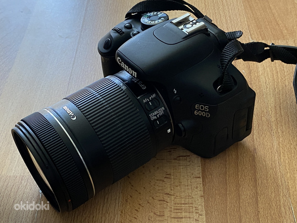 Canon EOS 600d fotokaamera ja fototarvikud (foto #3)