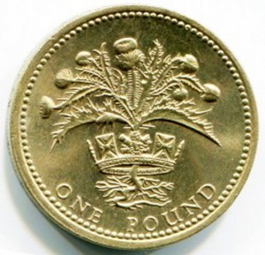 1 UK pound. (2 foto / 4)