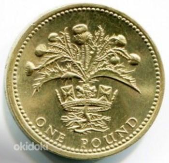 1 фунт Великобритании. (фото #2)