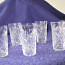 Klaasid 8,5 * 5 kristall 6 tk (foto #1)