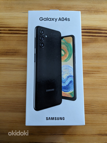 UUS! Samsung Galaxy A04s, 32/3GB, must (foto #1)