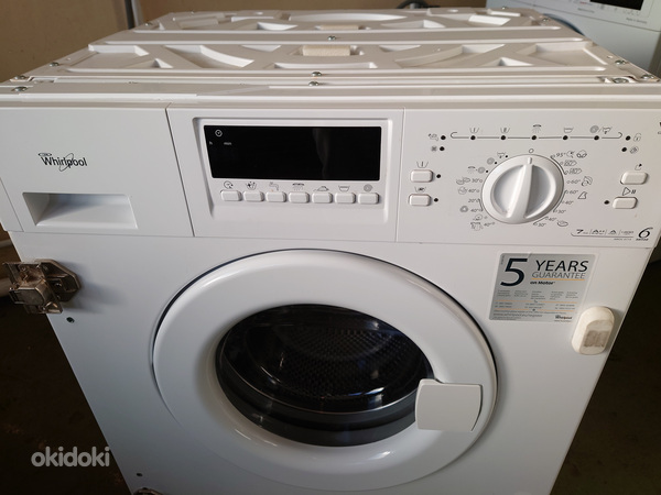 Интегрируемая стиральная машина Whirlpool (фото #4)