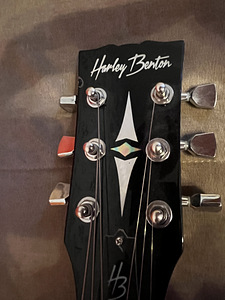 Harley benton гитара/gitarr (4 фото из 5)