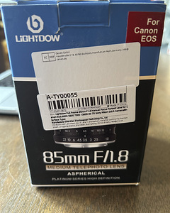 Lightdow 85mm F/1.8 Medium Telephoto Lens for Canon EOS (2 foto / 10)