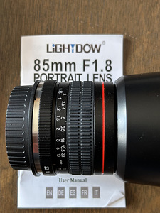Lightdow 85mm F/1.8 Medium Telephoto Lens for Canon EOS (8 foto / 10)