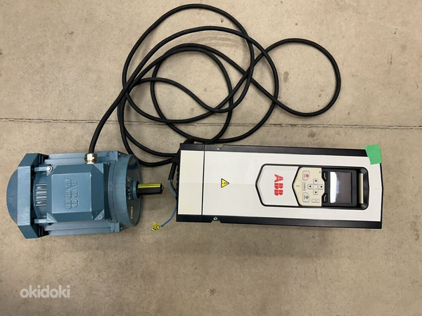 3 f reluktantsmootor koos sagedusmuunduriga 1,1kW, 1500 rpm