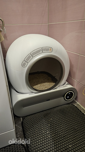 Автоматический самоочищающийся лоток для кошачьего туалета (фото #2)