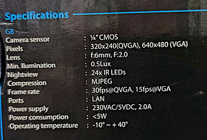 Saksa turvavideokaamera IP CAMERA ELRO C903IP.2 (5 foto / 5)