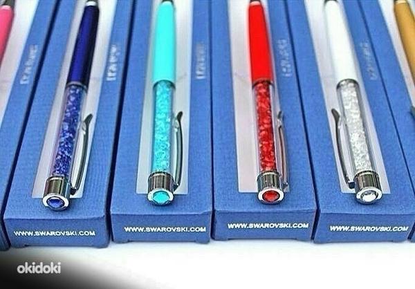 Шариковая ручка Swarovski с кристаллами (фото #1)