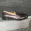 Uued hõbedased nahast kingad (foto #1)
