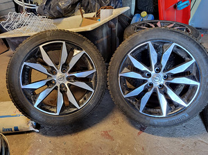 Opeli veljed koos korralike naastrehvidega 245/45/18 - 5x120 (1 foto / 3)
