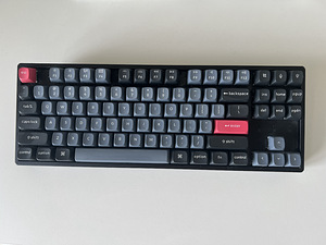 Keychron K8 Pro mehaaniline klaviatuur (TKL, Gateron Brown, (2 foto / 2)