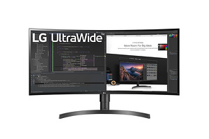 Монитор LG 34WN80C-B 34″ UltraWide WQHD, изогнутый, USB-C (1 фото из 4)
