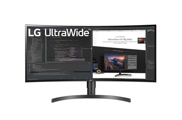 Монитор LG 34WN80C-B 34″ UltraWide WQHD, изогнутый, USB-C