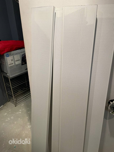 Подвесной потолок из перфорированного алюминия для ванной комнаты (фото #1)