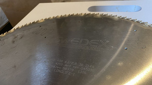 Saeketas Swedex 450mm 30 mm (2 foto / 3)