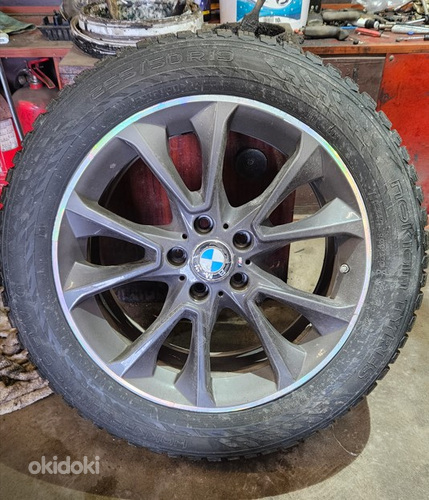 Диски + резина 19", BMW x5 f15, диски 5х120 (фото #1)