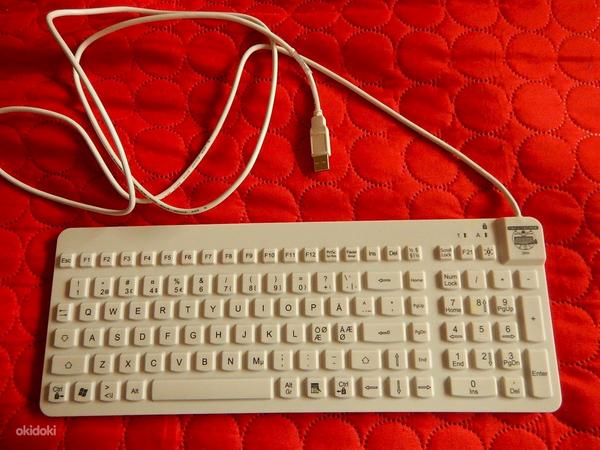 Waterproof Keyboard USB - Medical, labor, dental (foto #1)