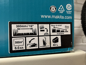 Juhtmevaba muruniiduk Makita DLM382 (6 foto / 7)