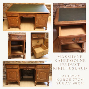 Massiivne kirjutuslaud (2 foto / 2)