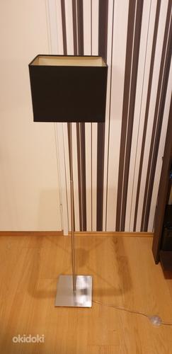 Musta tekstiiliga modernsed põrandalambid 2tk. (foto #2)