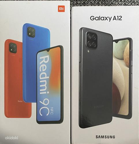 Müüa 2- Telefoni, Samsung Galaxy A12; ja Redmi 9C NFC (foto #1)