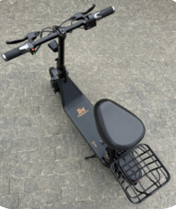 Электросамокат с сидением и багажником 1000W 18A (3 фото из 8)