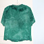 Женский летний костюм юбка-блузка зеленого цвета размер 20 (фото #2)