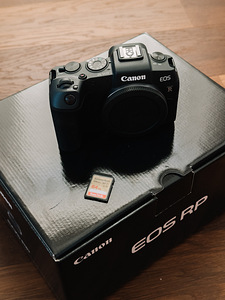 Canon EOS RP + SanDisk Extreme Plus mälukaart 64gb