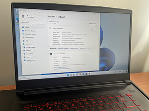 MSI Laptop l i5 10500H l RTX 3060 l 144hz l SSD l 16gb DDR4 (5 foto / 6)