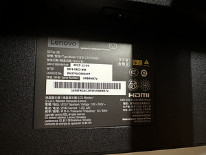 Lenovo G27QC-30 l 27” l QHD l 165Hz l Curved l Monitor l (4 foto / 4)