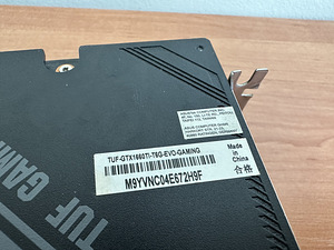 Videokaart GTX 1660 Ti 6gb Asus TUF (3 foto / 3)