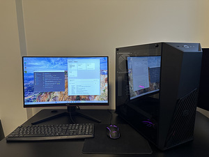 Manguriarvuti komplekt l i5 10400F l RTX 3060 l 24” 144hz l (1 foto / 9)