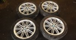 Müüa veljed koos rehvidega. BMW E87 (6 foto / 6)