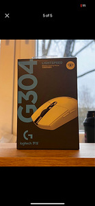 Logitech G304 Lightspeed juhtmevaba arvutihiir (5 foto / 5)