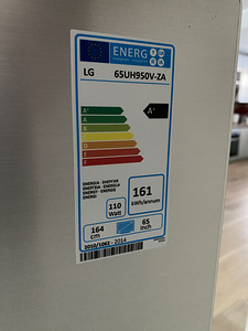 LCD LG 65UH950V 65’’ ekraani defektiga (6 foto / 8)