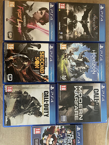 Playstation 4 + 7 mängu (3 foto / 3)