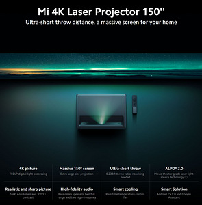 Xiaomi Mi 4K UHD Laser Projektor (2 foto / 4)