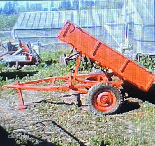 Traktori haagis ja pütid (foto #1)