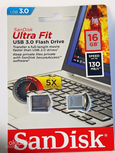 Usb Ultra Fit 16GB 3.0 (foto #1)