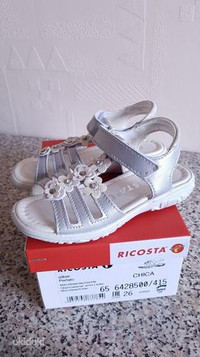 Новые кожаные сандалии Ricosta Chica, размеры 24, 26 (фото #1)
