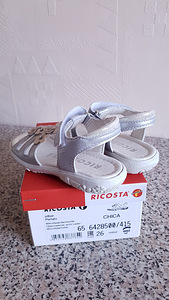 Uued Ricosta Chica täisnahast sandaalid, suurused 24, 26 (2 foto / 3)