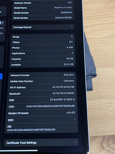 Uueväärne! Apple iPad Pro 2018 11 Wi-Fi + Cellular 64GB (8 foto / 8)