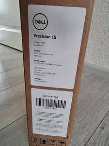 UUS! Dell Precision 7550, i9, 32GB RAM, 1 TB SSD, RTX 3000 (4 foto / 4)